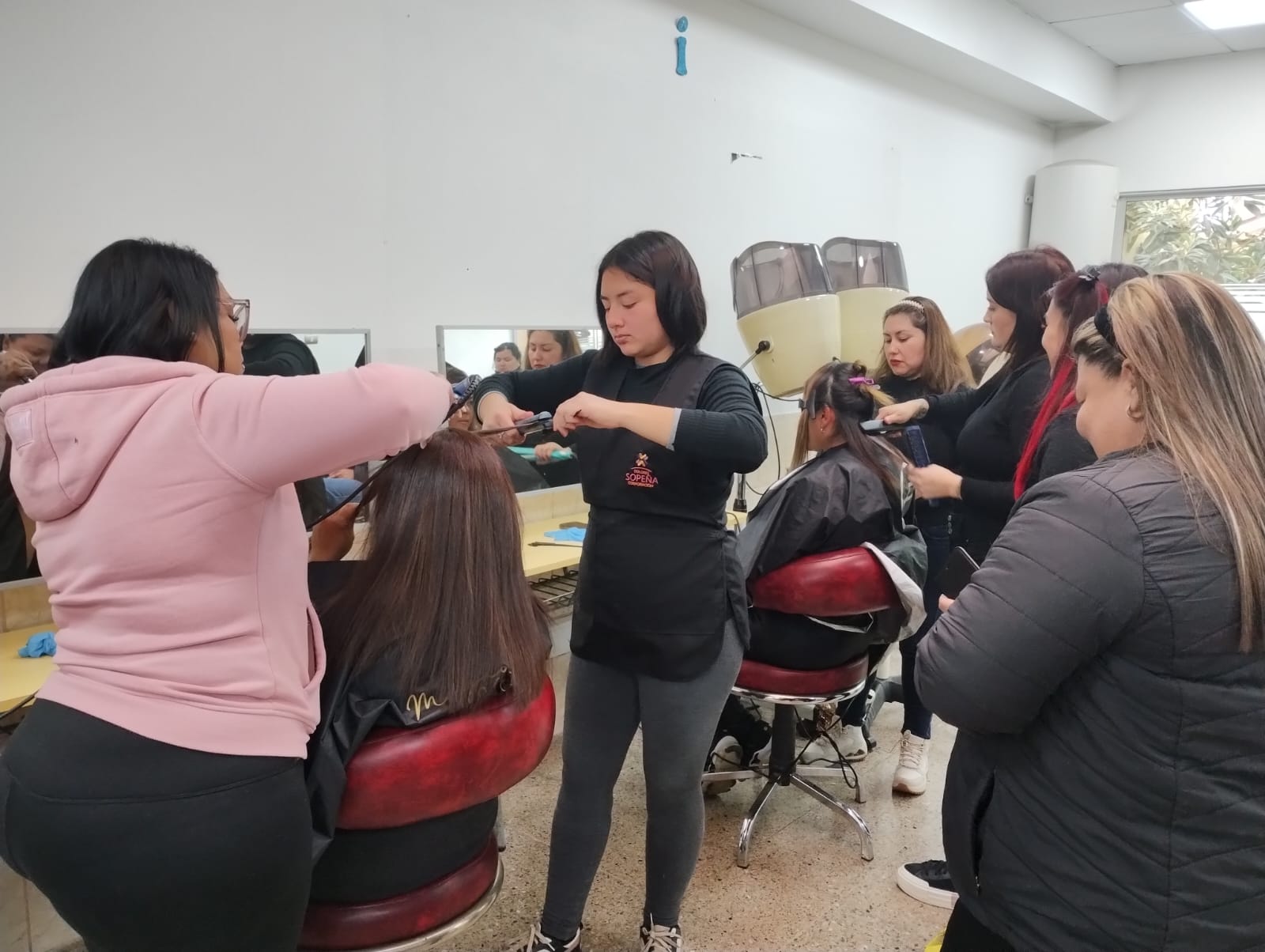 Taller corte de cabello